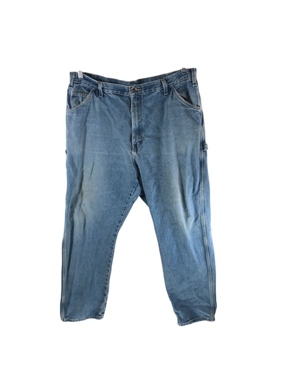 Dickies Mens Blue Denim Carpenter Jeans Size 40x32 Medium Wash